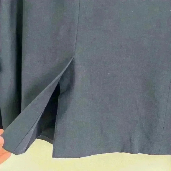 Express Classic Navy Wool-Blend Modern Tech Suit Jacket - Picture 4 of 9